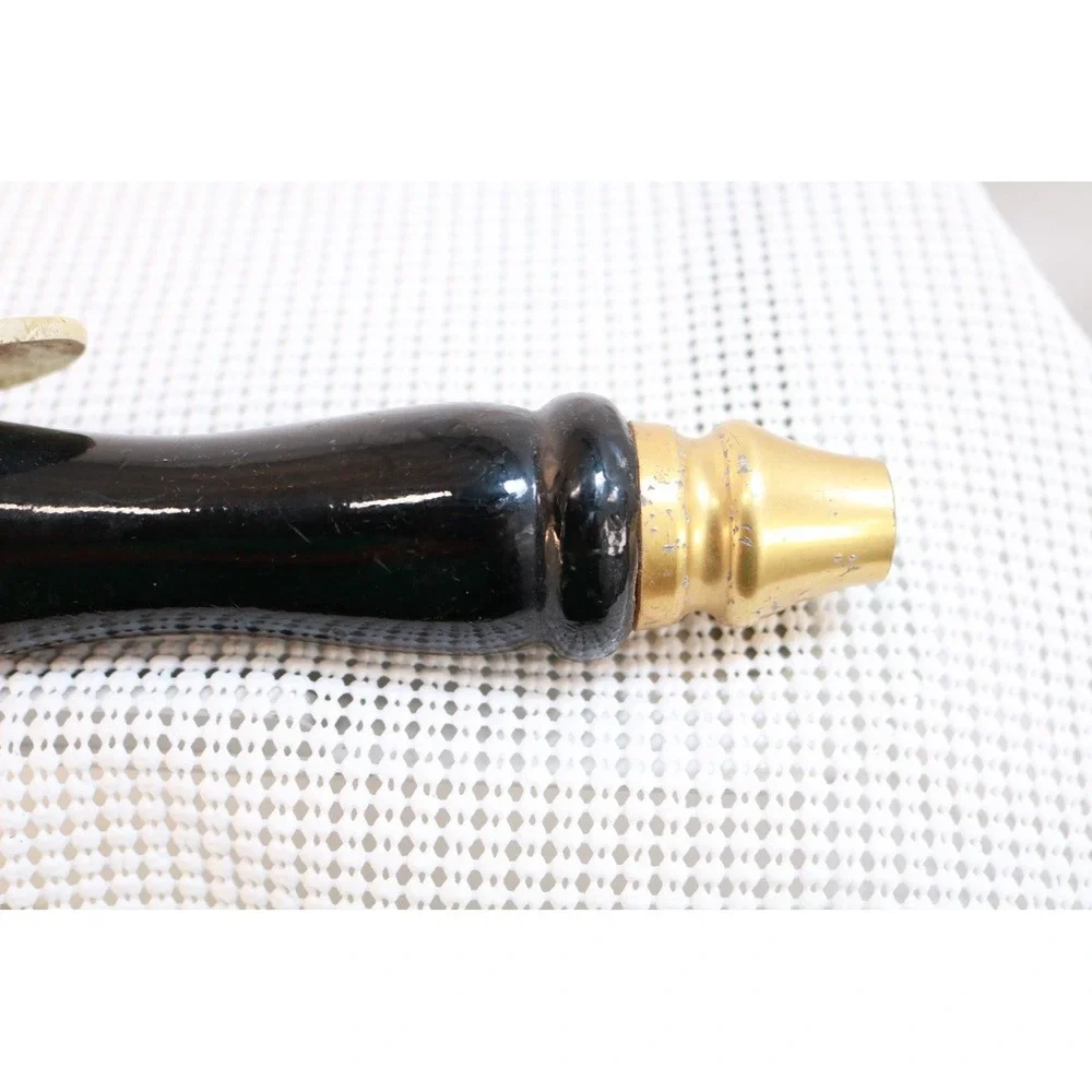 Newcastle Brown Ale Beer Tap Handle Pub Bar Breweriana Black Gold 10”